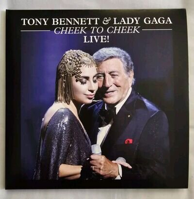 Tony Bennett & Lady Gaga - Cheek To Cheek Live! (Record, 2022) Vinyl 2LP RSD