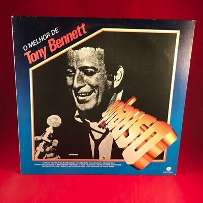 O Melhor De Tony Bennett 1984 Brazilian vinyl LP I Left My Heart In San best of