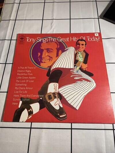 Tony Bennett - Tony Sings The Great Hits Of Today (Vinyl)