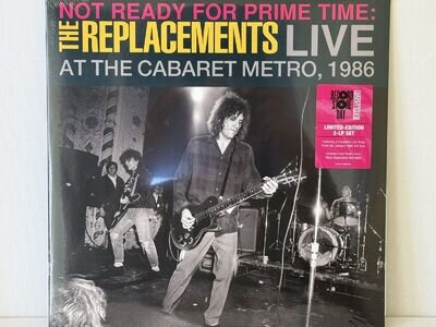 The Replacements - Not Ready For Prime Time Vinyl Record 2 LP 2024 New & Sealed