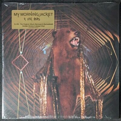 MY MORNING JACKET - IT STILL MOVES GOLDEN SMOKE 2LP REMASTERED VINYL - SEALED