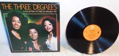 THE THREE DEGREES - A COLLECTION OF THEIR 20 GREATEST HITS VINYL LP 1979 £7.93