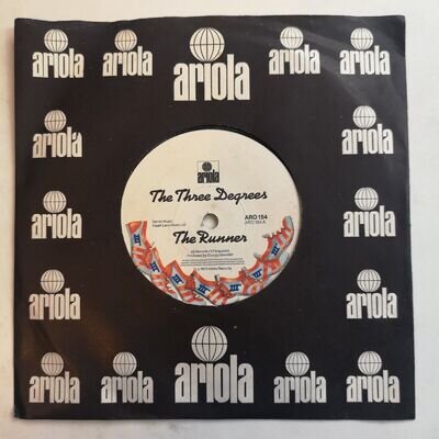 The Three Degrees – The Runner - 7" Single - ARO 154