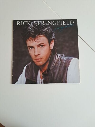 Rick Springfield - Living In Oz Vinyl LP TESTED VG+