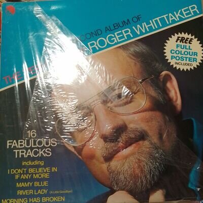 The Second Album Of The Very Best Of Roger Whittaker 1976 UK VINYL LP + POSTER *