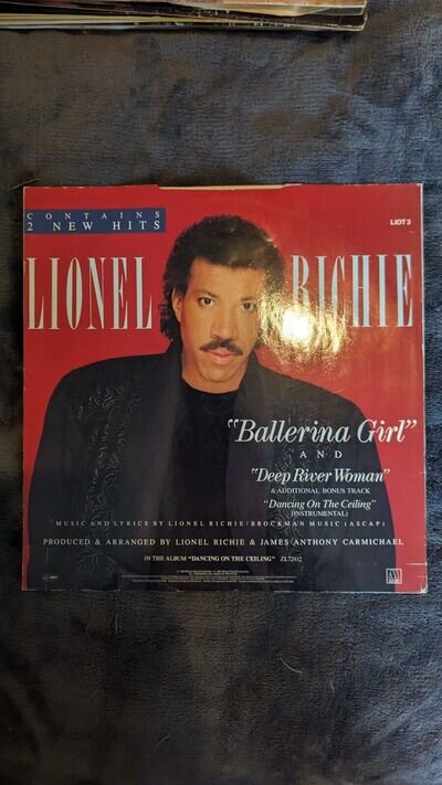 Lionel Richie - Ballerina Girl / Deep River Woman 12"