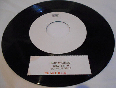 Will Smith Just Cruising / Big Willie Style Mint- 1990s 7" Jukebox Promo White