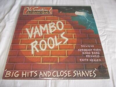 ALEX HARVEY BAND - Vambo Rools Big Hits & Close Shaves LP UK Vertigo 6360147