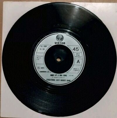 Sensational Alex Harvey Band - Giddy Up A Ding Dong. 7" Promo Single. (1974)