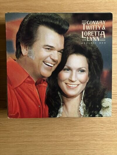 Conway Twitty & Loretta Lynn - Dynamic Duo - 1977 US Country Vinyl Record LP