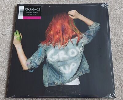 Paramore Self Titled 2LP Limited Neon Orange/Hot Pink Split Vinyl New Sealed