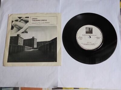 Throbbing Gristle United / Zyklon B Zombie 7" Rare 1978 UK Industrial IR003