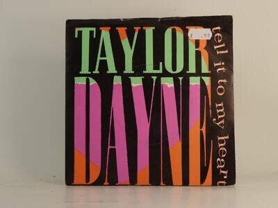 TAYLOR DAYNE TELL IT TO MY HEART (75) 2 Track 7" Single Picture Sleeve ARISTA RE