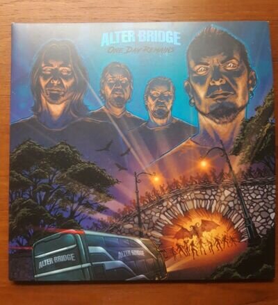 Alter Bridge - One Day Remains Ltd Red vinyl LP NM/EX+ & Hardback Graphic Novel