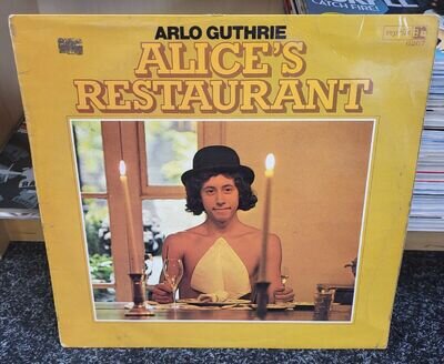 ARLO GUTHRIE - ALICE'S RESTAURANT - 12" VINYL LP