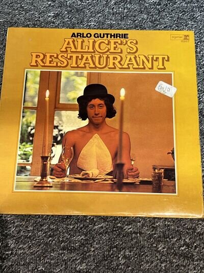 Arlo Guthrie Alice's Restaurant LP Album Vinyl Record RSLP 6267 - EX/VG+