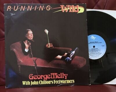 GEORGE MELLY John Chilton's Feetwarmers – Running Wild UK LP PRT N6562 vinyl EX!