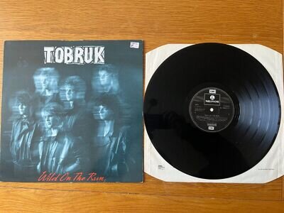 TOBRUK - 'Wild On The Run'. Original 1985 UK release on EMI/Parlophone Records.