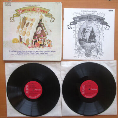 Humperdinck Hansel & Gretel Moffo Donath Ludwig Dieskau 2xLP RCA ARL2-0637 NM/VG