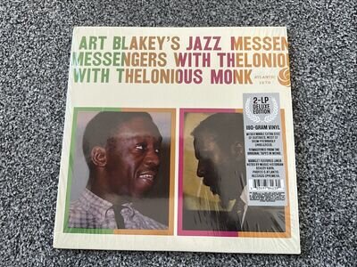 Art Blakey's Jazz Messengers With Thelonious Monk (DELUXE 2x 12" VINYL LP) New