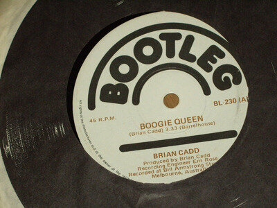 BRIAN CADD *OZ 7" 45 ' BOOGIE QUEEN ' 1974 VGC