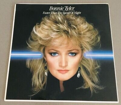 Bonnie Tyler Faster Than The Speed Of Night 12” Vinyl LP