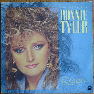 BONNIE TYLER - THE GREATEST HITS 1986 VINYL LP. STAR 2291.