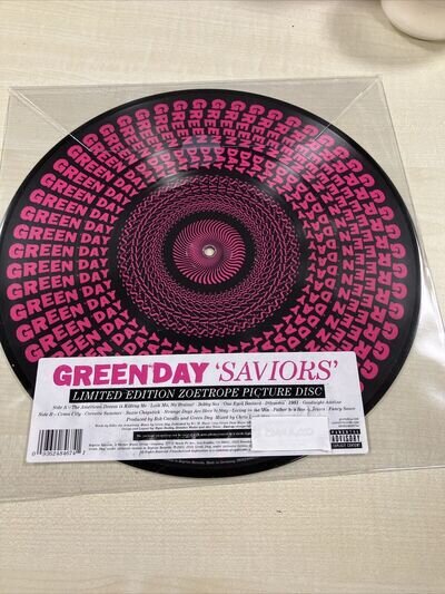 Green Day Saviors Zoetrope Album Limited To 4000