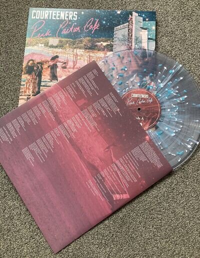 Courteeners~Pink Cactus Cafe Splatter Vinyl LP Blood Records Pop Up Sleeve NEW