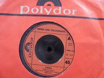 DEREK AND THE DOMINOS [ERIC CLAPTON] " LAYLA " Or.UK POLYDOR EX+ COND.IN Or. SL.