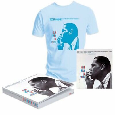 Dexter Gordon Our Man In Paris Box Set Including T-Shirt Size Medium