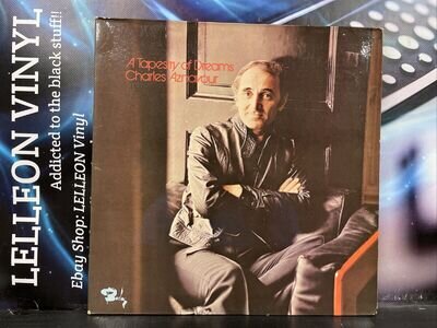 Charles Aznavour A Tapestry Of Dreams LP Album Vinyl Record N90003 Pop Easy 70’s