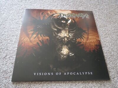 INSANITY -VISIONS OF APOCALYPSE- HARD TO FIND RARE LP VINYL DEATH OBITUARY MINT