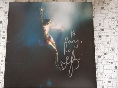 ELLIE GOULDING HIGHER THAN HEAVEN VINYL LP SIGNED + LYRIC INNER MINT CONDITION