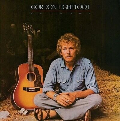 GORDON LIGHTFOOT Sundown Vinyl Record Album LP Reprise 1974 1st Folk Rock Music