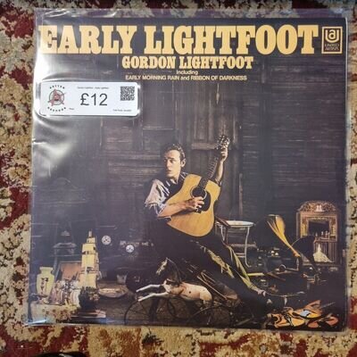 Gordon Lightfoot Early Lightfoot Vinyl record VG+/VG+