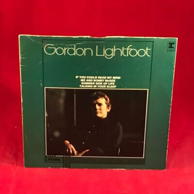 GORDON LIGHTFOOT If You Could Read My Mind 1972 UK 4-track 7" Vinyl EP. Reprise