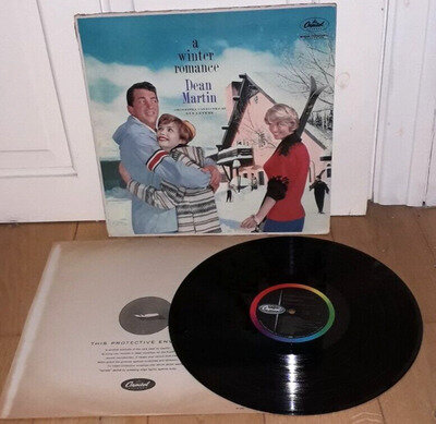 DEAN MARTIN a winter romance Capitol T 1285 orig 1959 1st MONO RARE USA VINYL LP