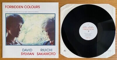 David Sylvian & Ryuichi Sakamoto 'Forbidden Colours' M/M UK 12'' VS601-12 1983