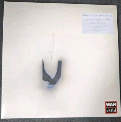 DAVID SYLVIAN / NINE HORSES - SNOW BORNE SORROW WHITE VINYL 2LP - RSD24 - SEALED