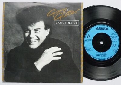 Gary Glitter Dance Me Up 7" Arista ARIST570 EX/VG 1984 picture sleeve has ring m