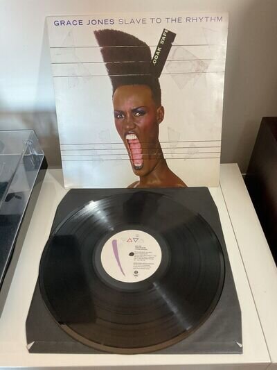 Grace Jones - Slave To The Rhythm 1985 Vinyl LP ZTT - Grace 1