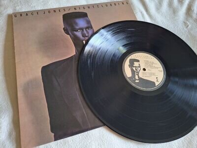 Grace Jones NIGHTCLUBBING LP 1st UK Press **EXCELLENT Vinyl**