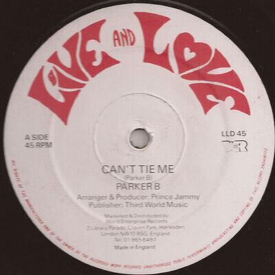 Barker B / Horace Andy - Can't Tie Me / Come In A This (12")