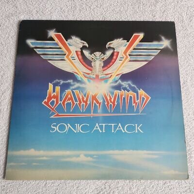 Hawkwind sonic attack (1st uk press) Lp Vinyl Record RCALP 6004 VG/VG+