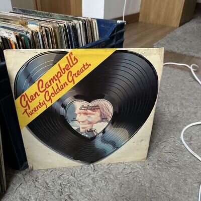 GLEN CAMPBELL 20 Golden Greats LP Vinyl Album VG+/VG+