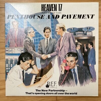 Heaven 17 - Penthouse And Pavement - 12" Vinyl Album Record LP- 1981