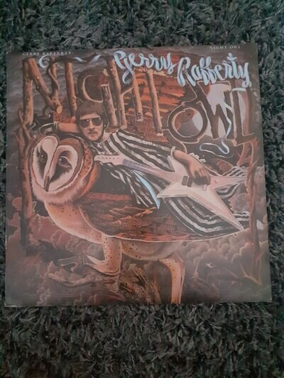 Gerry Rafferty Night Owl Vinyl Album 1979 - A2/B2 UALA 958-1