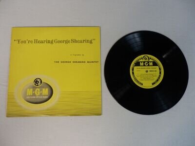 You're Hearing George Shearing - The George Shearing Quintet 33rpm Record