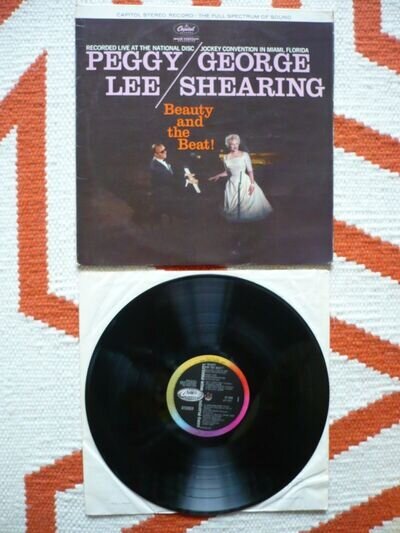 Peggy Lee & George Shearing Beauty And The Beat! Vinyl UK Capitol 1959 Stereo LP